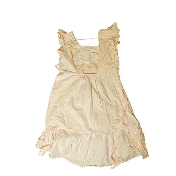 ChicSoul Pink Cotton Ruffle Sleeve Dress Women’s 3X - Cottagecore - Picture 3 of 7